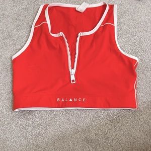 Balance Athletica isotope bra in orange
